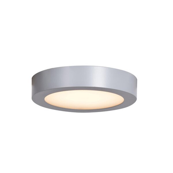 Or 20071LEDD-SILV-ACR 7 in . Strike LED Silver Flush Mount Ceiling Light OR2516978 - main
